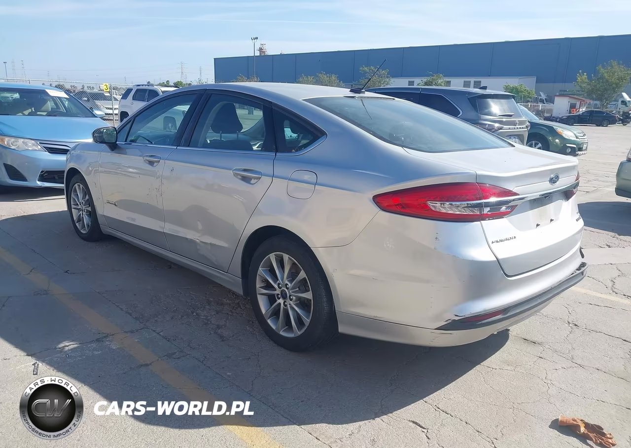 2017 Ford Fusion Hybrid Se VIN:3FA6P0LUXHR355439 - 3