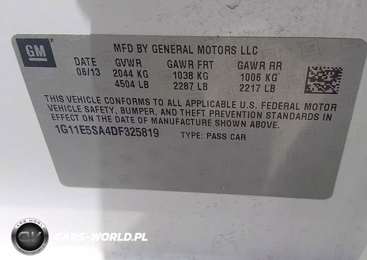 2013 Chevrolet Malibu 2Lt VIN:1G11E5SA4DF325819 - 9