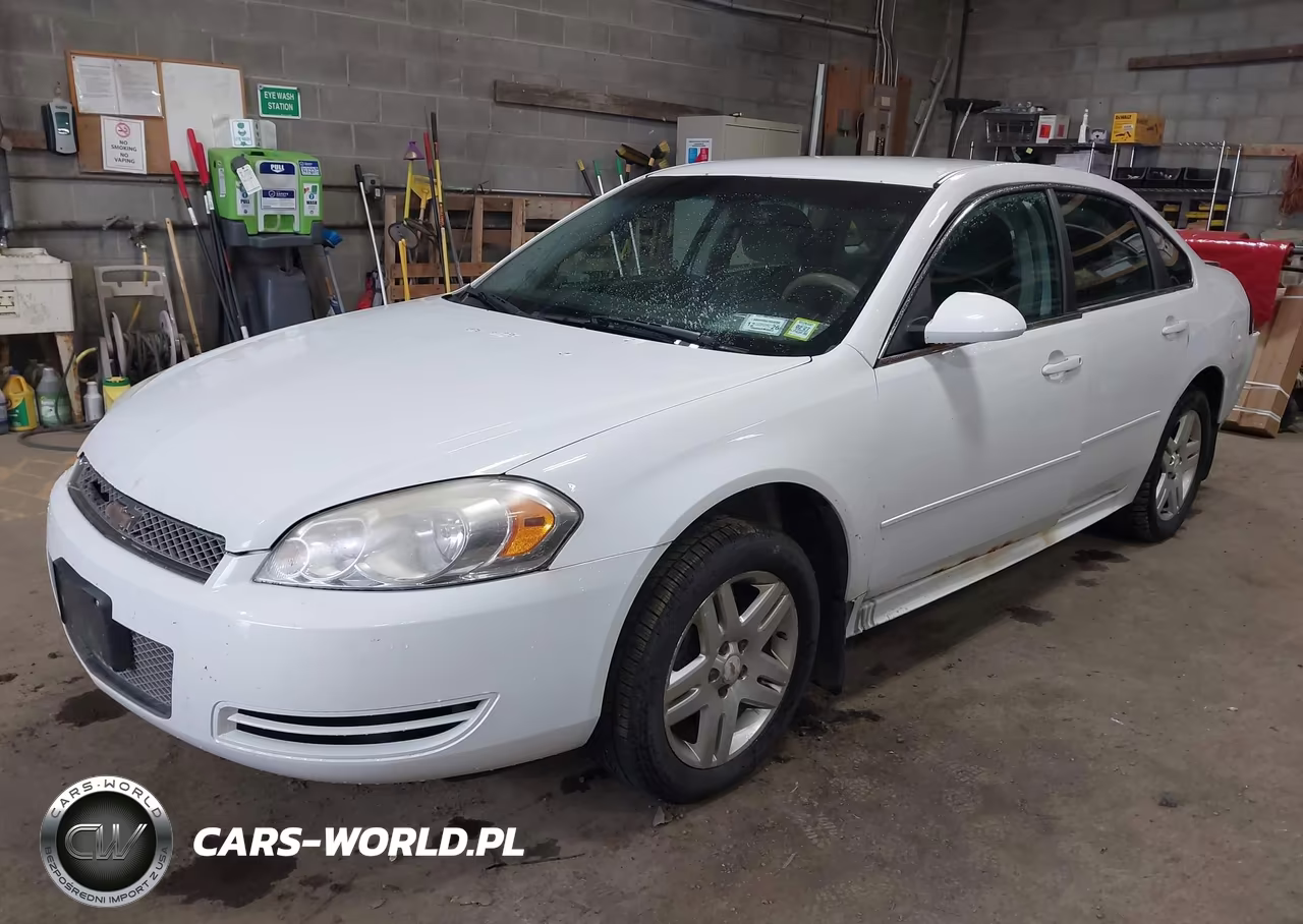 2012 Chevrolet Impala Ls VIN:2G1WA5E34C1109912 - 2