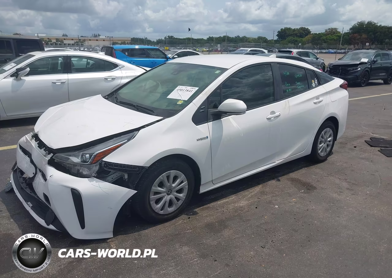 2019 Toyota Prius L Eco VIN:JTDKARFU1K3072119 - 2
