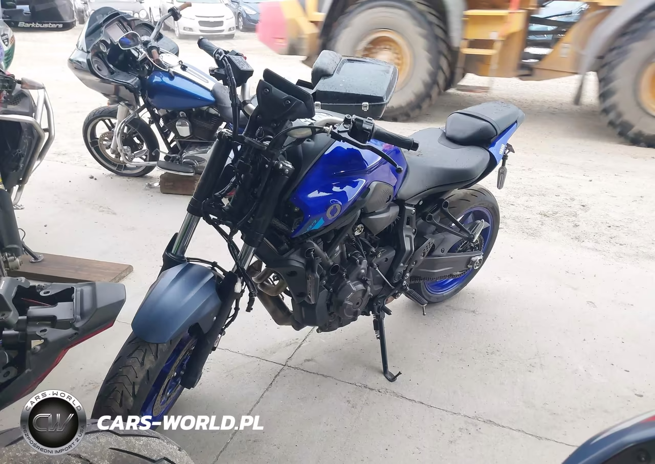 2024 Yamaha Mt07 VIN:JYARM32E0RA008267 - 2