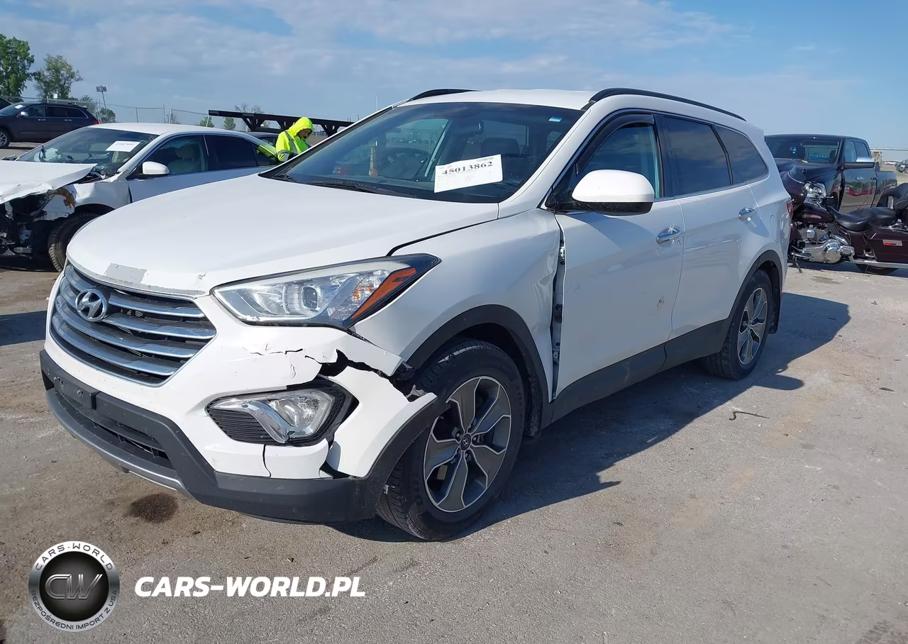 2016 Hyundai Santa Fe Se VIN:KM8SM4HF4GU155713 - 2