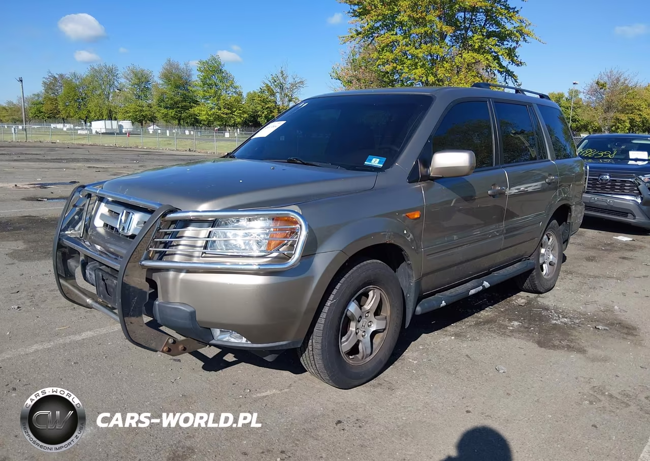 2008 Honda Pilot Ex-L VIN:5FNYF18788B031356 - 2