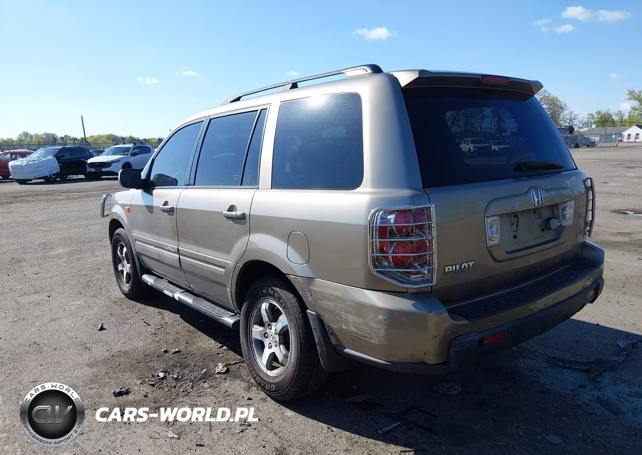 2008 Honda Pilot Ex-L VIN:5FNYF18788B031356 - 3
