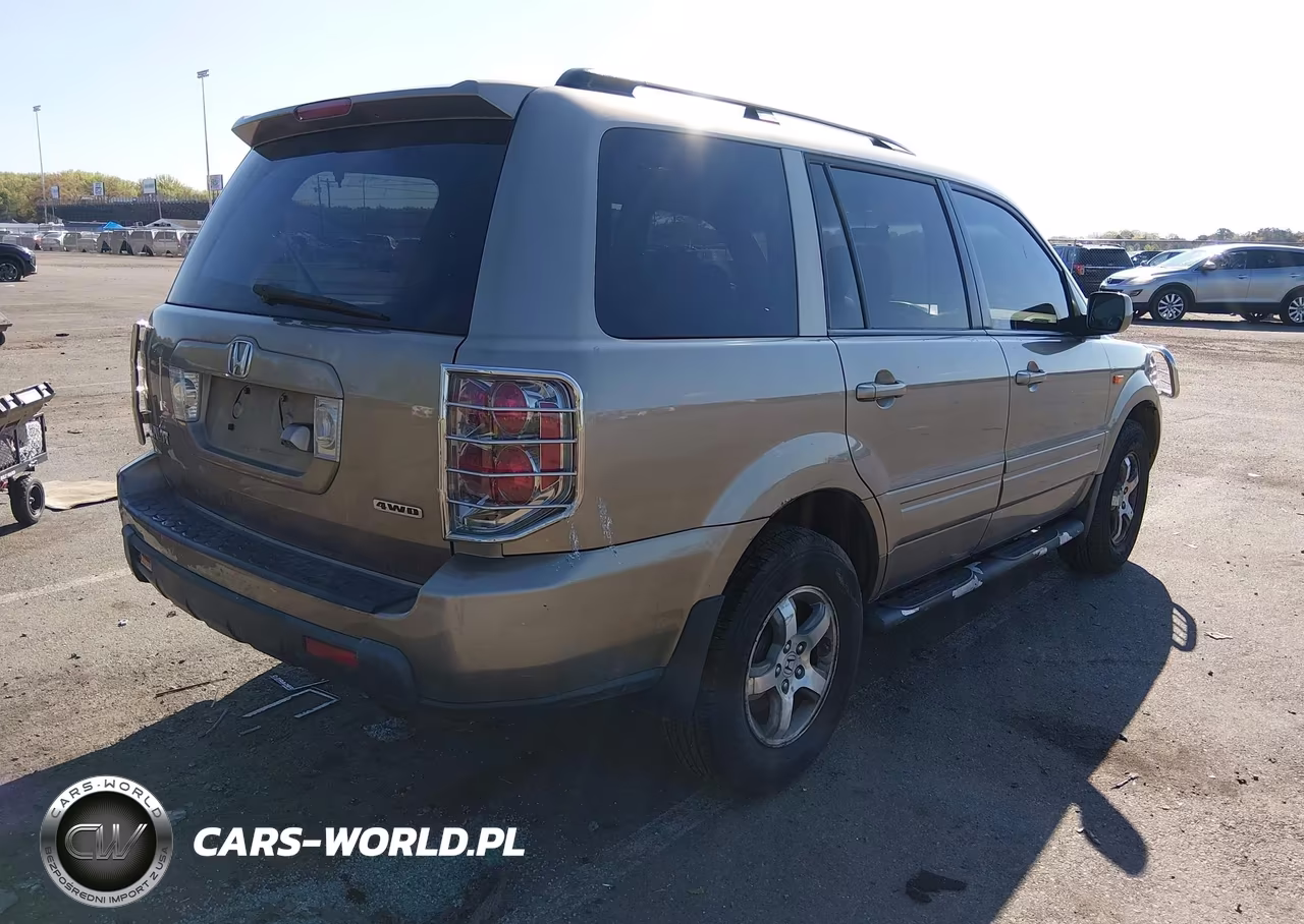 2008 Honda Pilot Ex-L VIN:5FNYF18788B031356 - 4