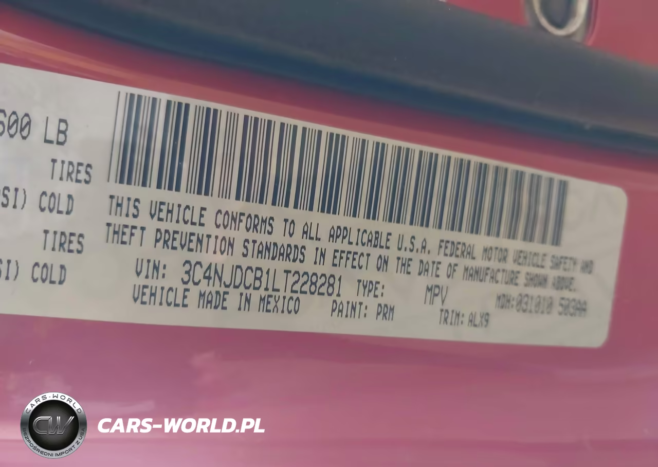 2020 Jeep Compass Limited 4X4 VIN:3C4NJDCB1LT228281 - 9