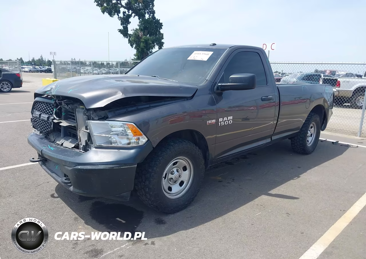 2017 Ram 1500 Tradesman 4X4 8' Box VIN:3C6JR7DT8HG531081 - 2