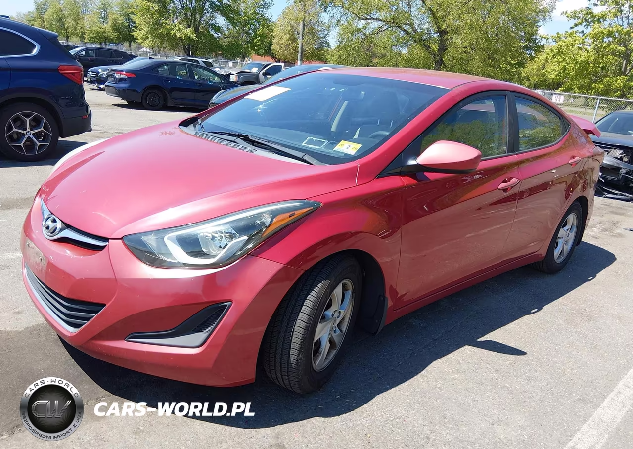 2015 Hyundai Elantra Se VIN:KMHDH4AE0FU390364 - 2