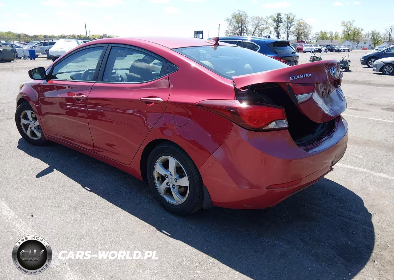 2015 Hyundai Elantra Se VIN:KMHDH4AE0FU390364 - 3