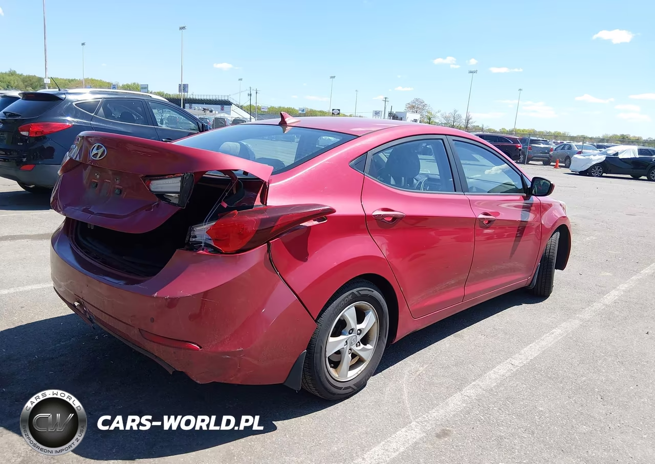 2015 Hyundai Elantra Se VIN:KMHDH4AE0FU390364 - 4