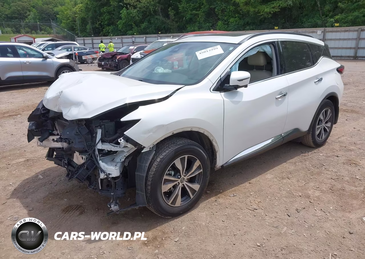 2020 Nissan Murano Sv Fwd VIN:5N1AZ2BJ3LN166382 - 2