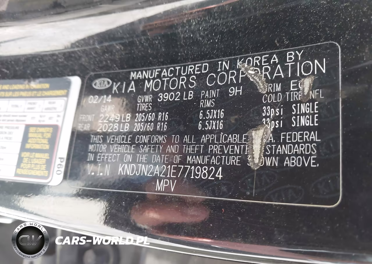 2014 Kia Soul VIN:KNDJN2A21E7719824 - 9