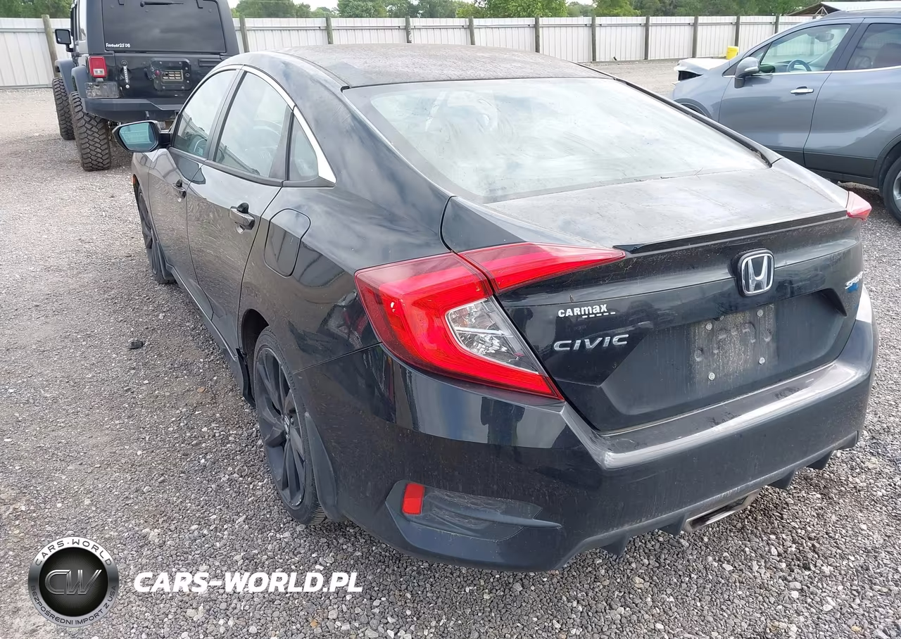2019 Honda Civic Sport VIN:19XFC2F82KE044215 - 3