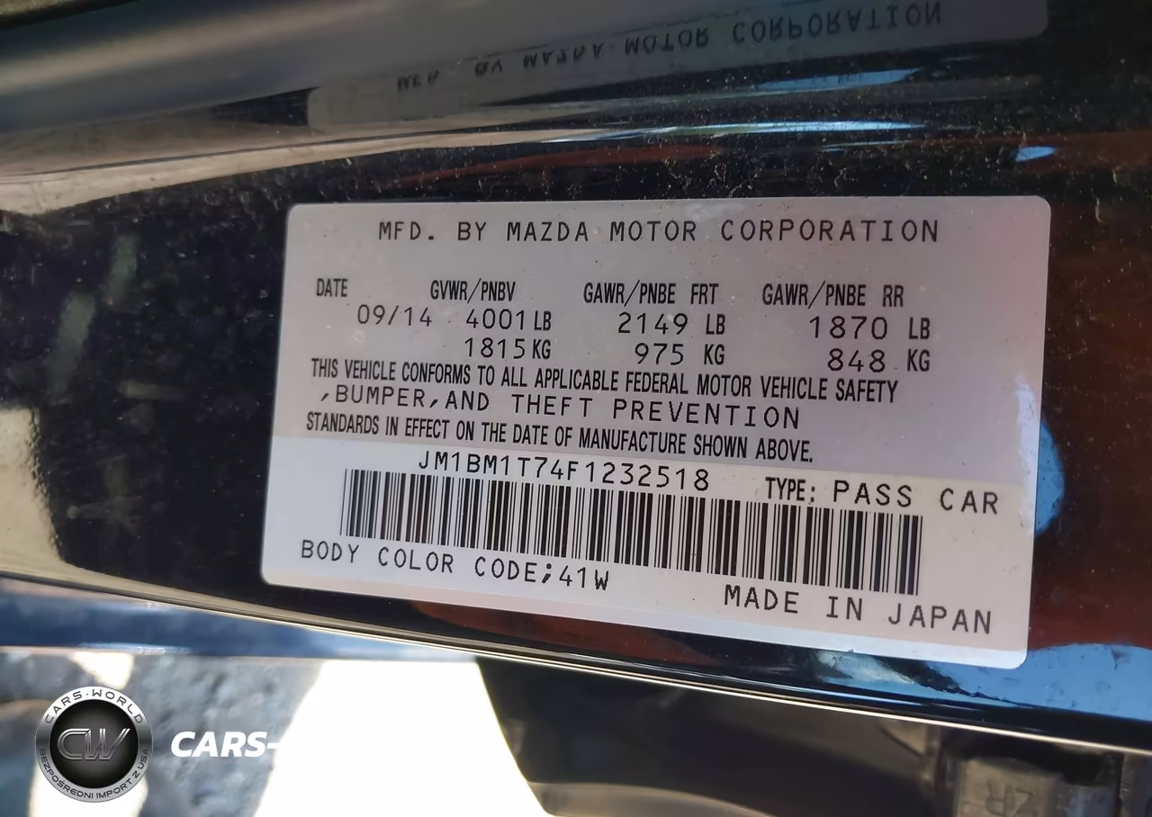 2015 Mazda Mazda3 I Sv VIN:JM1BM1T74F1232518 - 9
