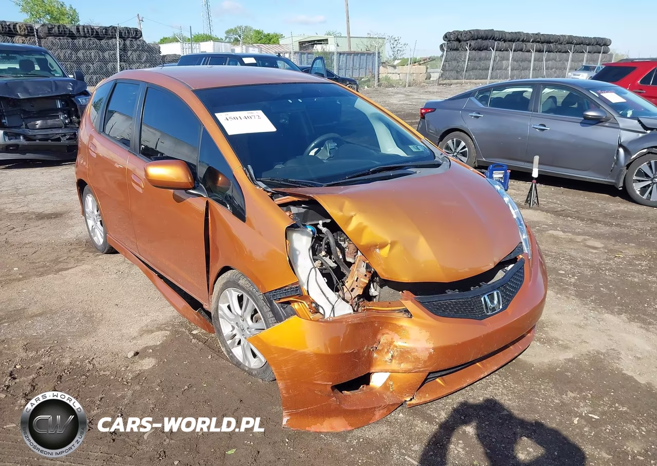 2009 Honda Fit Sport VIN:JHMGE88489S025377 - 6
