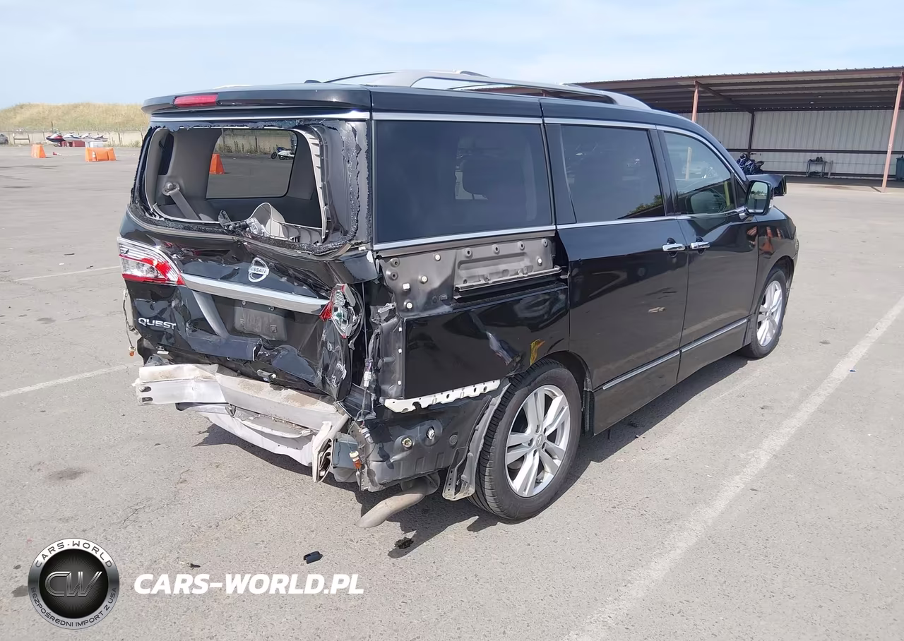 2012 Nissan Quest Sl VIN:JN8AE2KP9C9046846 - 4