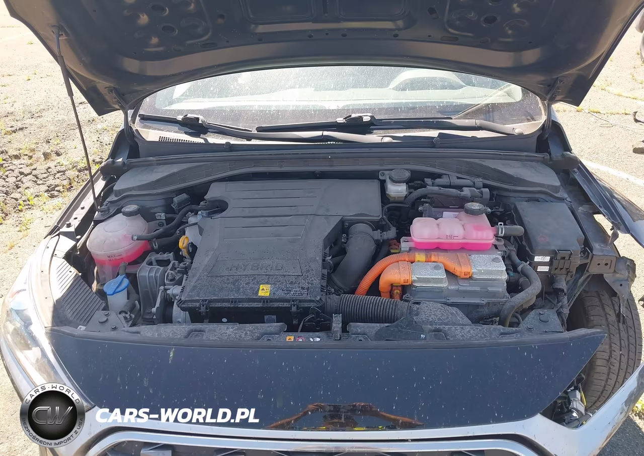 2021 Hyundai Ioniq Hybrid Blue VIN:KMHC65LC5MU245840 - 10