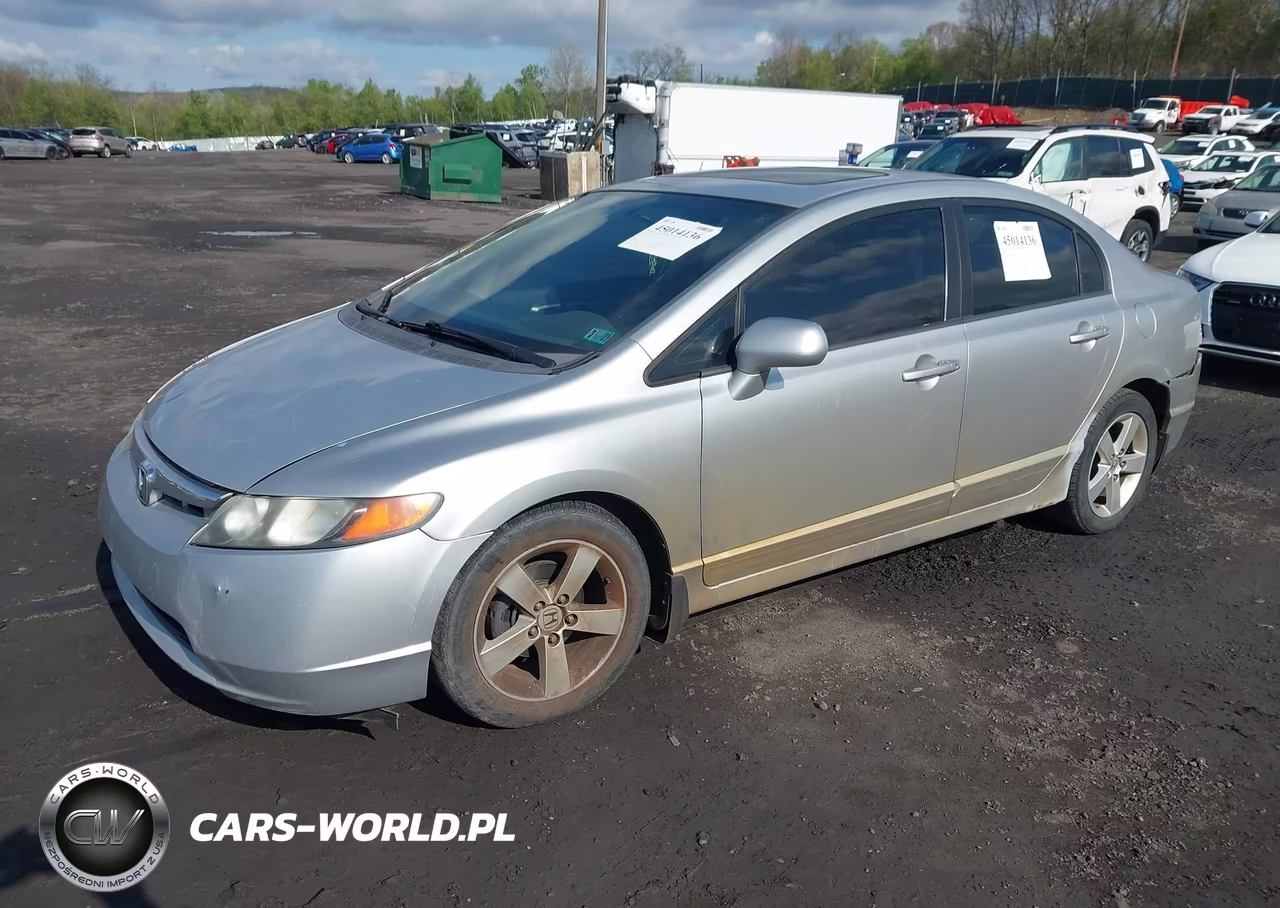 2008 Honda Civic Ex VIN:1HGFA16898L100832 - 2