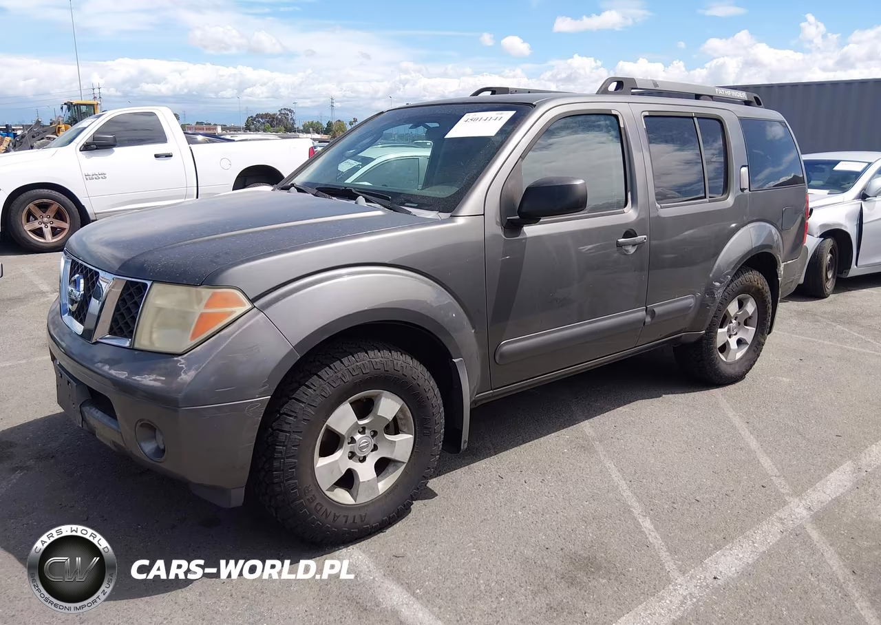 2006 Nissan Pathfinder S VIN:5N1AR18U56C612074 - 2