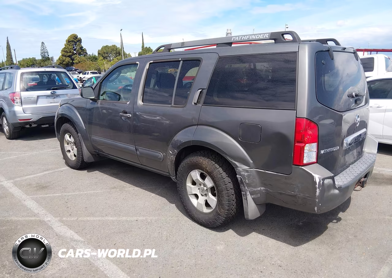 2006 Nissan Pathfinder S VIN:5N1AR18U56C612074 - 3