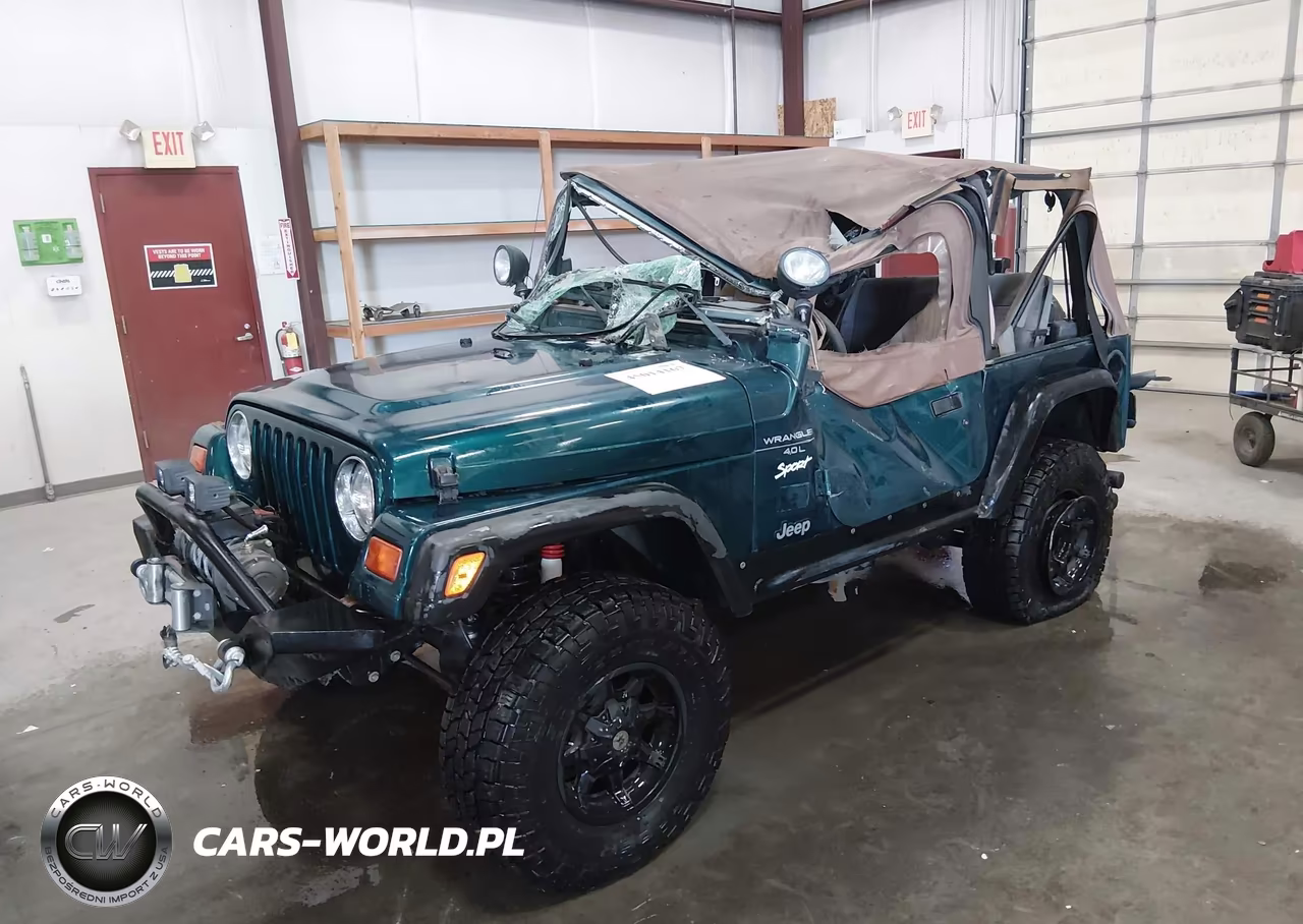 1998 Jeep Wrangler Sport VIN:1J4FY19S9WP768230 - 2