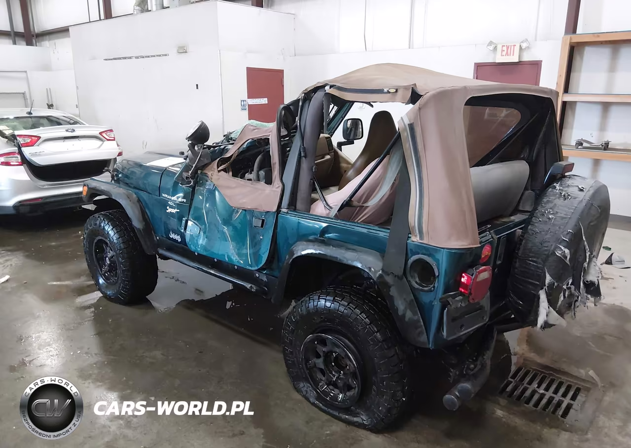 1998 Jeep Wrangler Sport VIN:1J4FY19S9WP768230 - 3