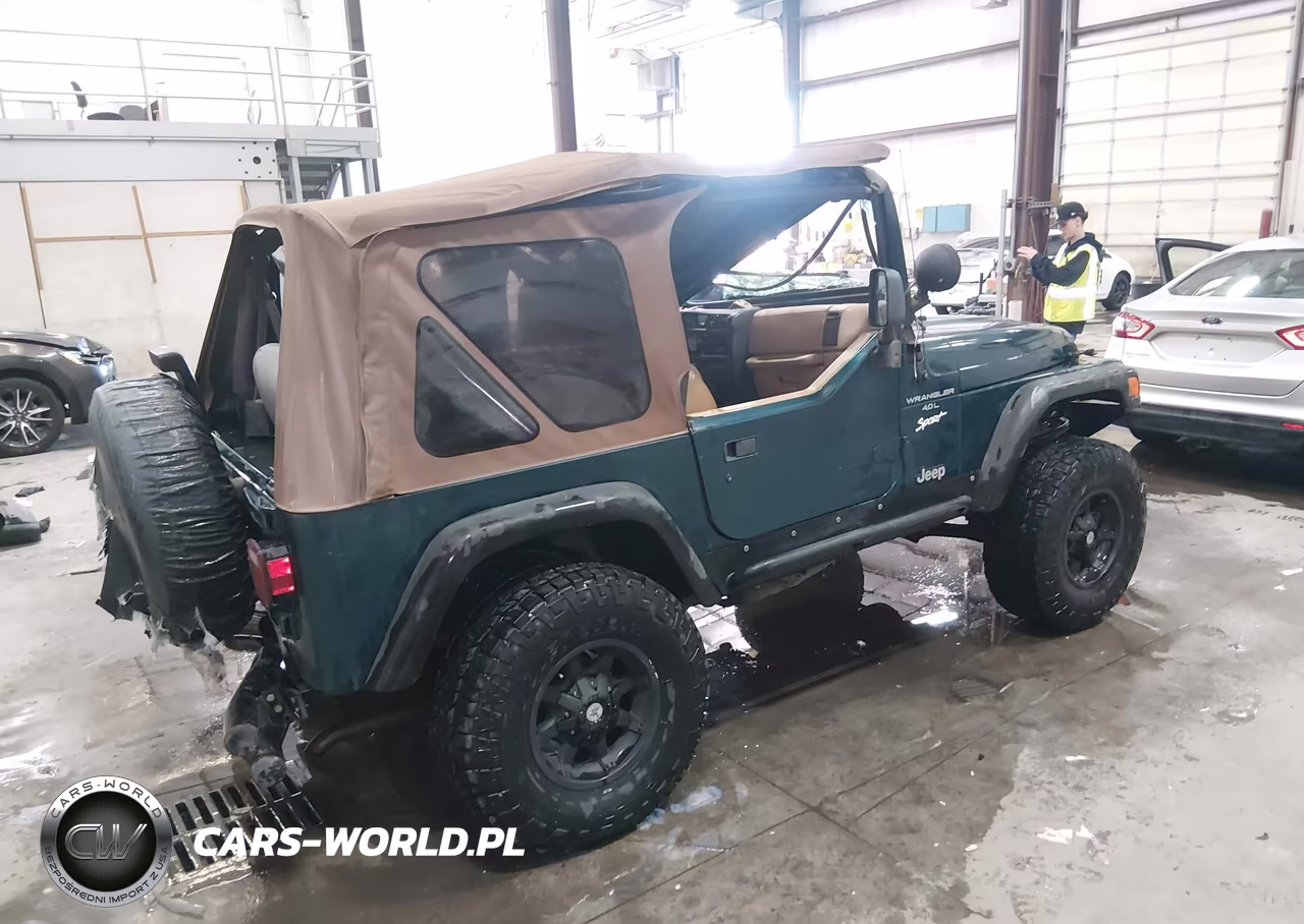 1998 Jeep Wrangler Sport VIN:1J4FY19S9WP768230 - 4