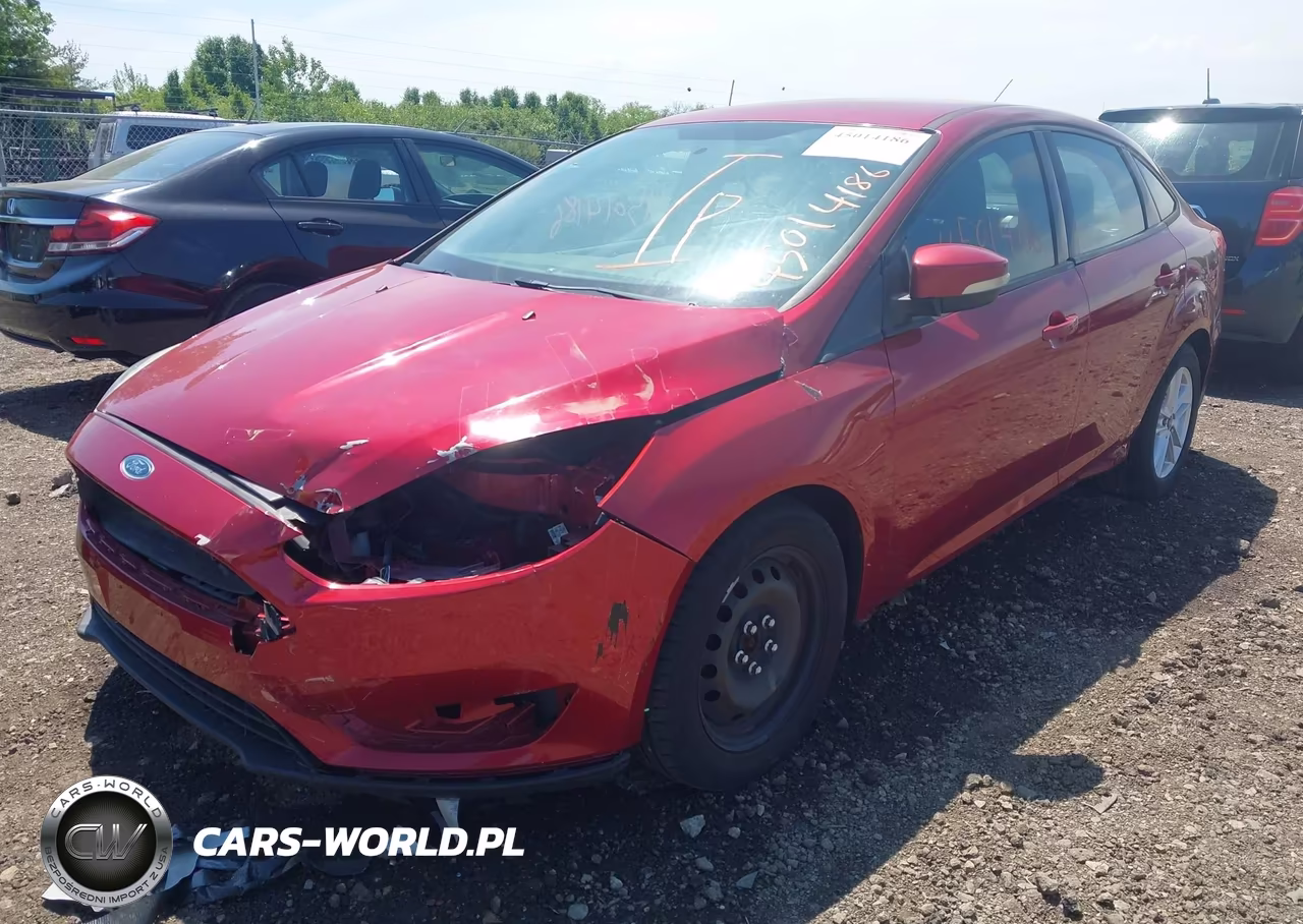 2015 Ford Focus Se VIN:1FADP3F22FL254524 - 2