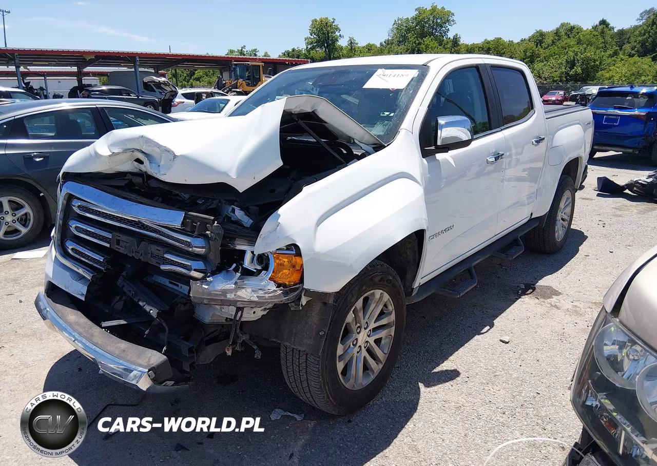 2019 GMC Canyon Slt VIN:1GTG6DENXK1362018 - 2