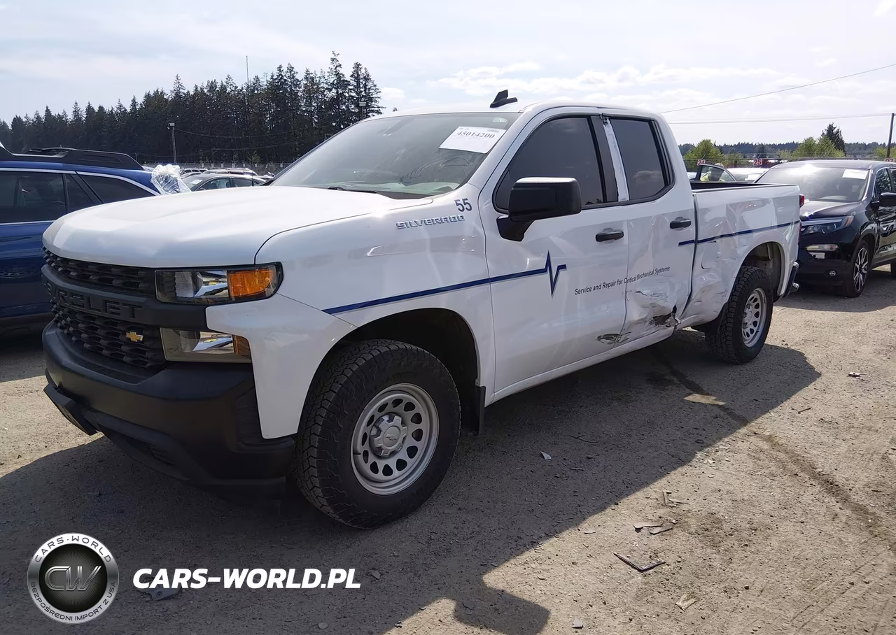 2019 Chevrolet Silverado 1500 Work Truck VIN:1GCRWAEH9KZ237479 - 2