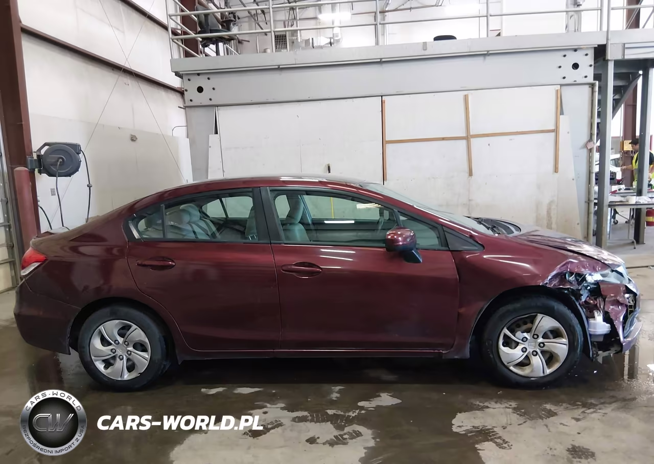 2014 Honda Civic Lx VIN:19XFB2F55EE249153 - 13