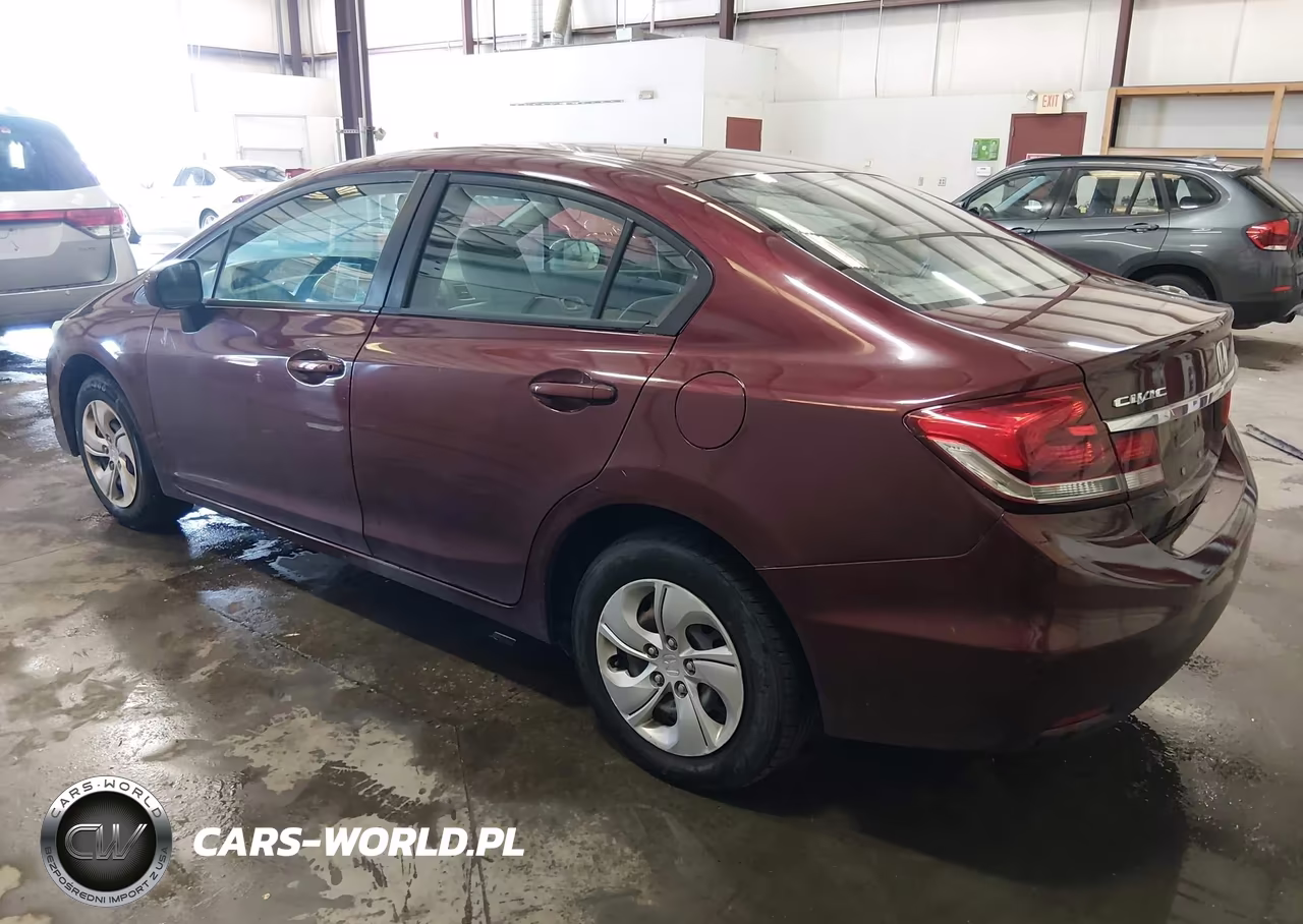 2014 Honda Civic Lx VIN:19XFB2F55EE249153 - 3