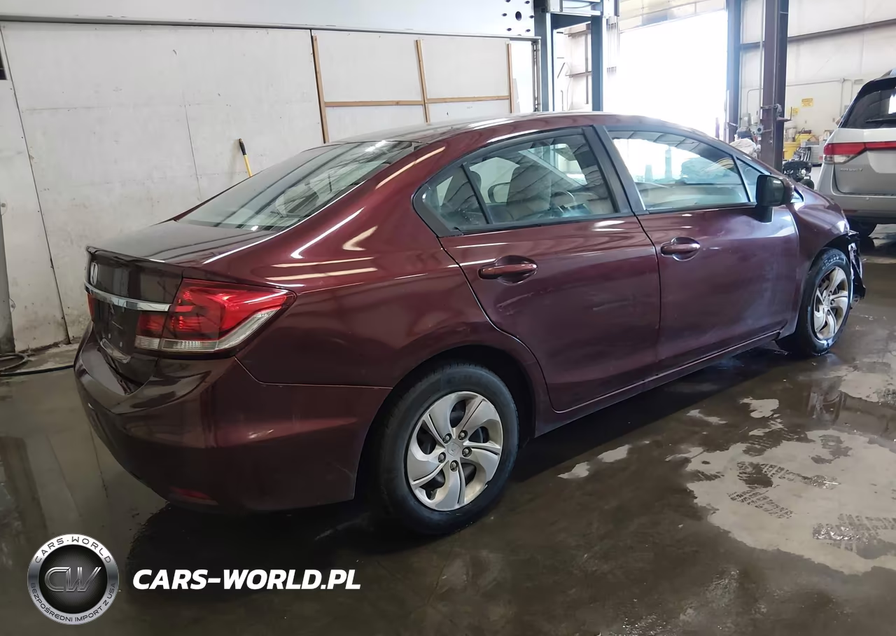 2014 Honda Civic Lx VIN:19XFB2F55EE249153 - 4