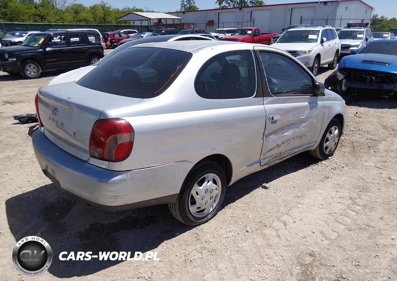 2000 Toyota Echo VIN:JTDAT1239Y0057141 - 4