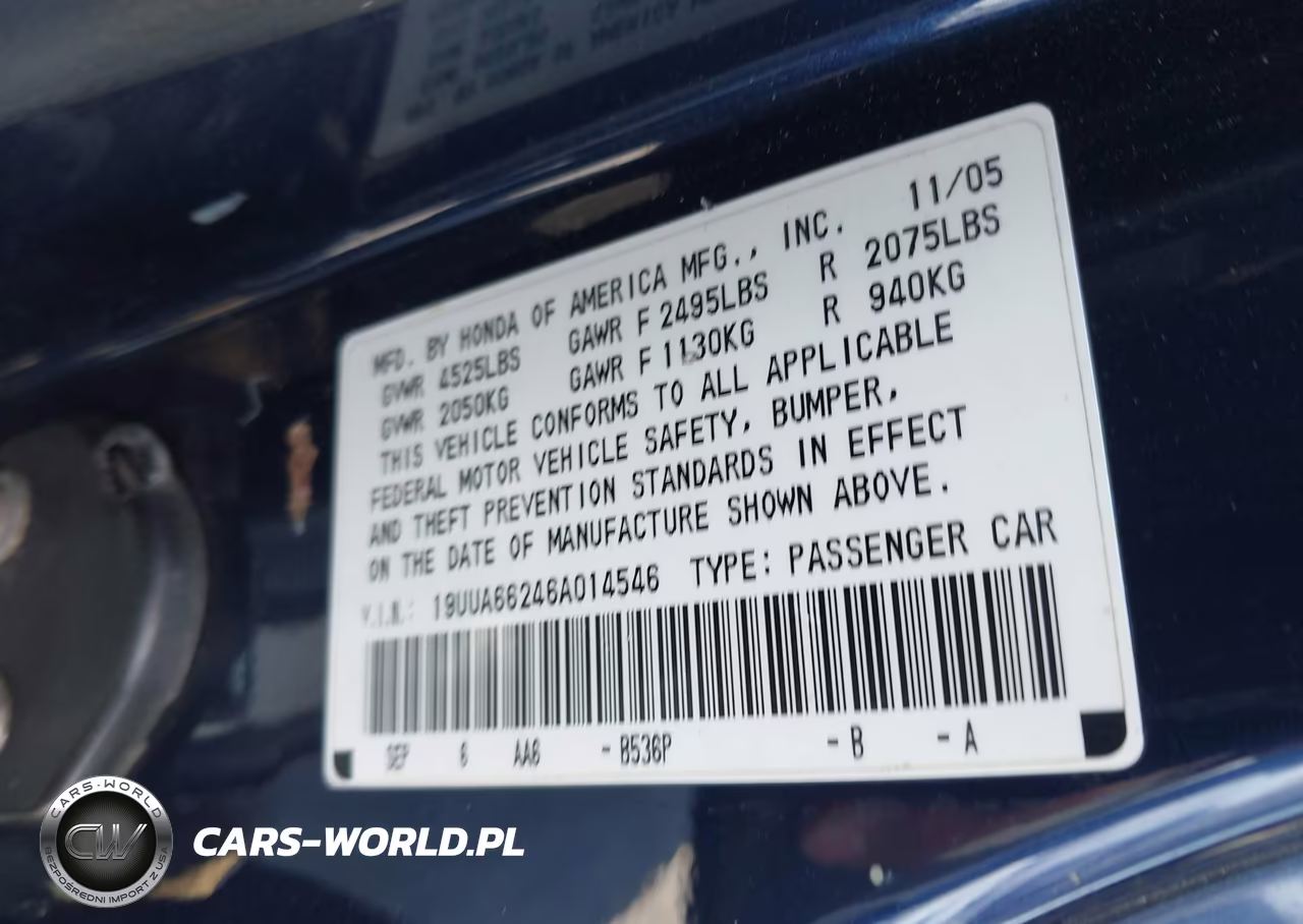 2006 Acura Tl VIN:19UUA66246A014546 - 9