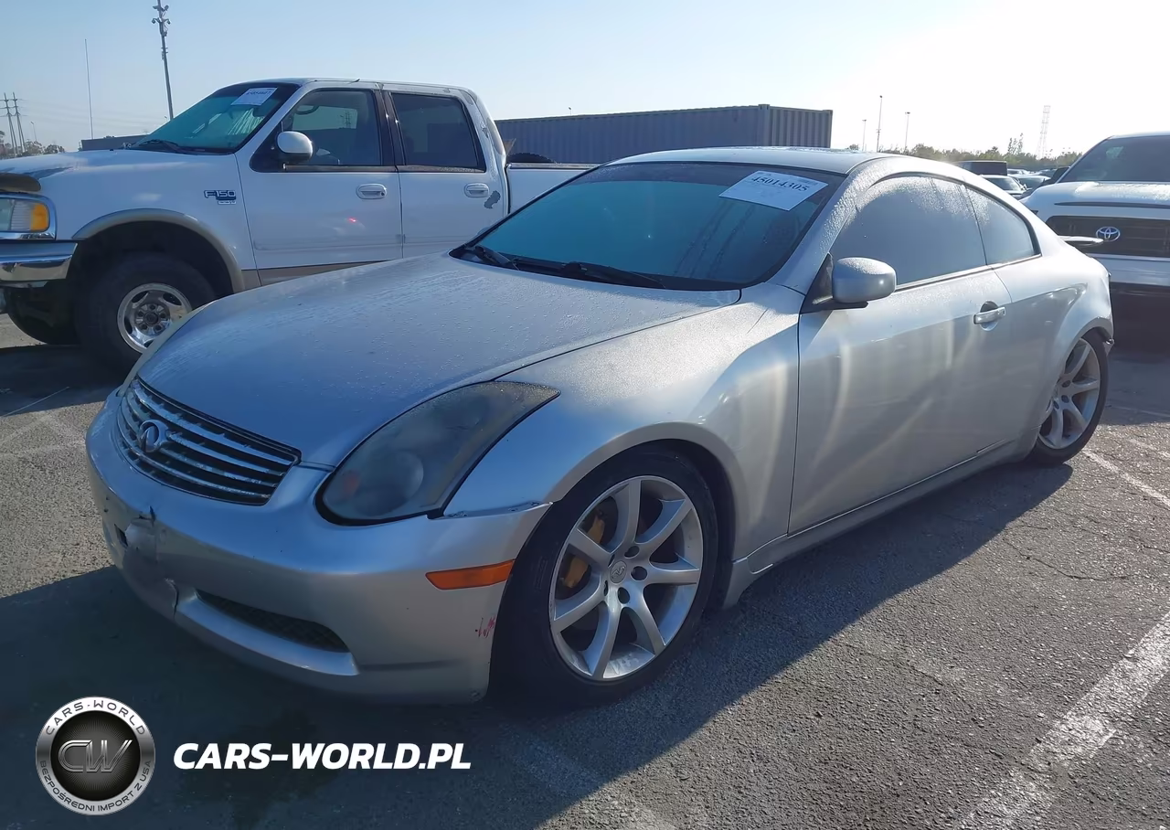 2003 Infiniti G35 Base W-6 Speed Manual VIN:JNKCV54E63M208865 - 2