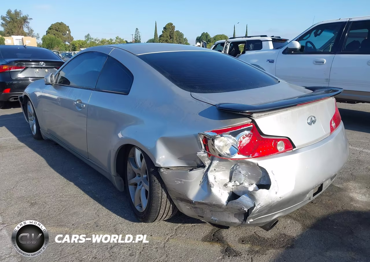2003 Infiniti G35 Base W-6 Speed Manual VIN:JNKCV54E63M208865 - 3
