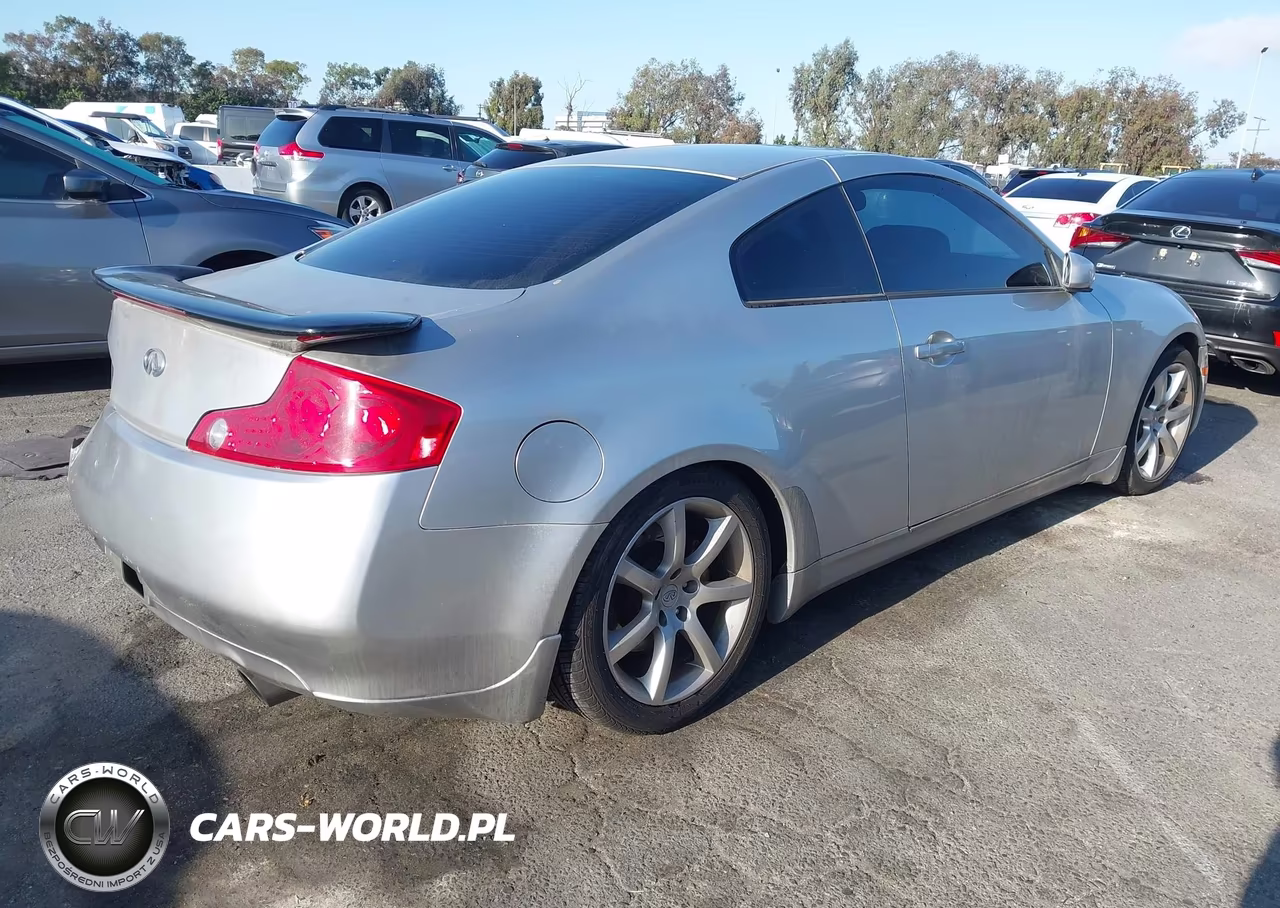 2003 Infiniti G35 Base W-6 Speed Manual VIN:JNKCV54E63M208865 - 4
