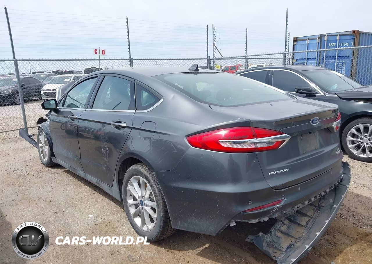2020 Ford Fusion Se VIN:3FA6P0HD3LR189010 - 3