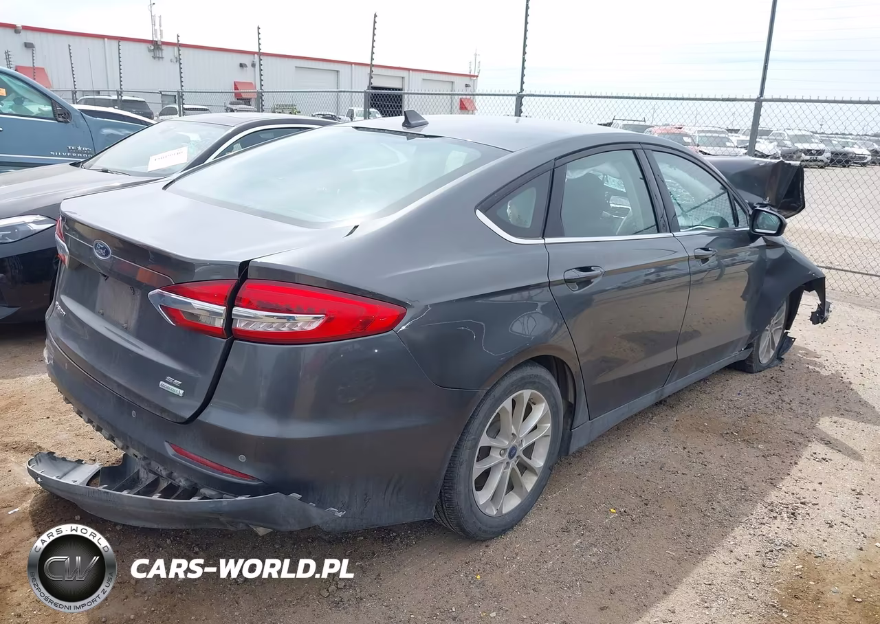 2020 Ford Fusion Se VIN:3FA6P0HD3LR189010 - 4