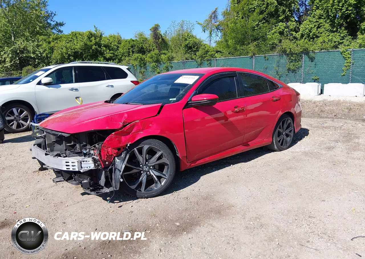 2020 Honda Civic Sport VIN:2HGFC2F88LH570470 - 2