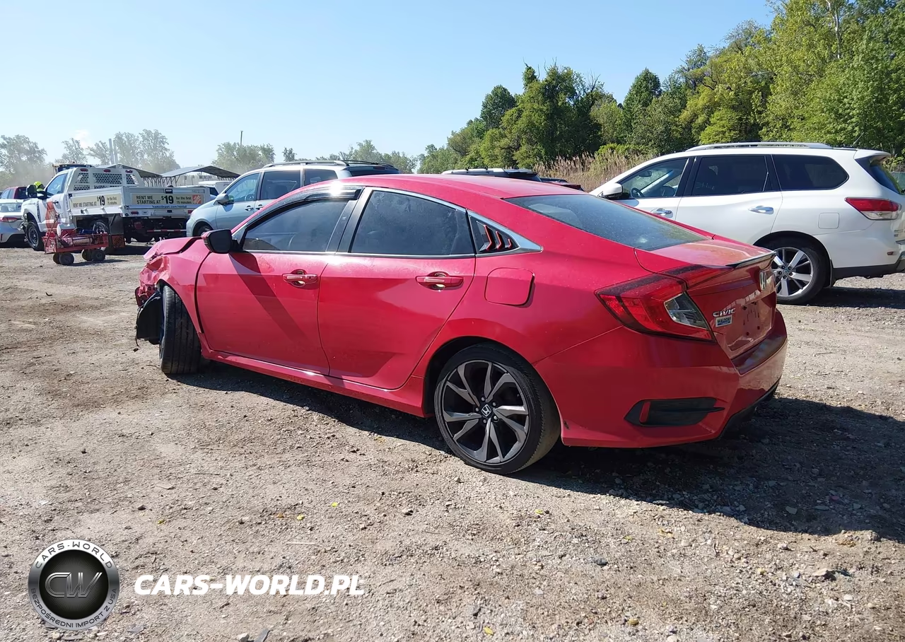2020 Honda Civic Sport VIN:2HGFC2F88LH570470 - 3