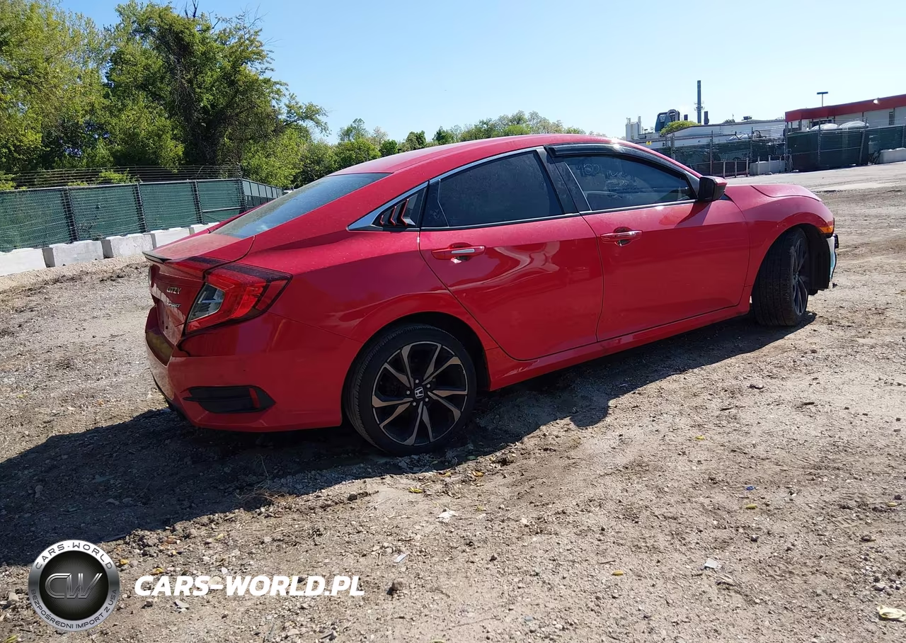 2020 Honda Civic Sport VIN:2HGFC2F88LH570470 - 4
