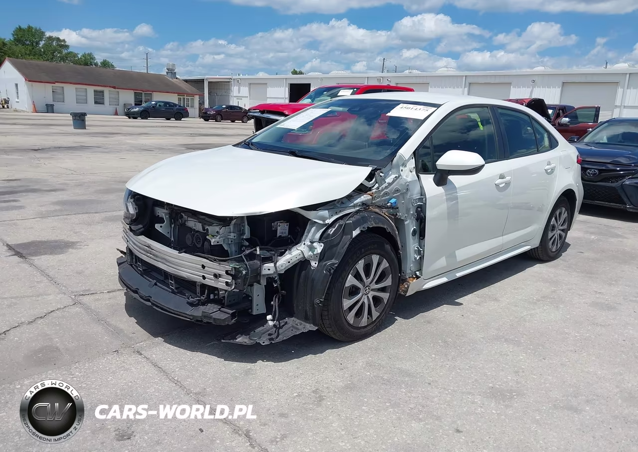 2021 Toyota Corolla Hybrid Le VIN:JTDEAMDE8MJ017578 - 2