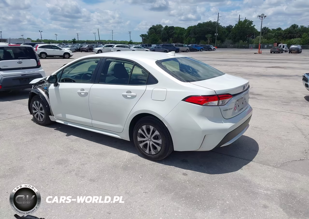 2021 Toyota Corolla Hybrid Le VIN:JTDEAMDE8MJ017578 - 3