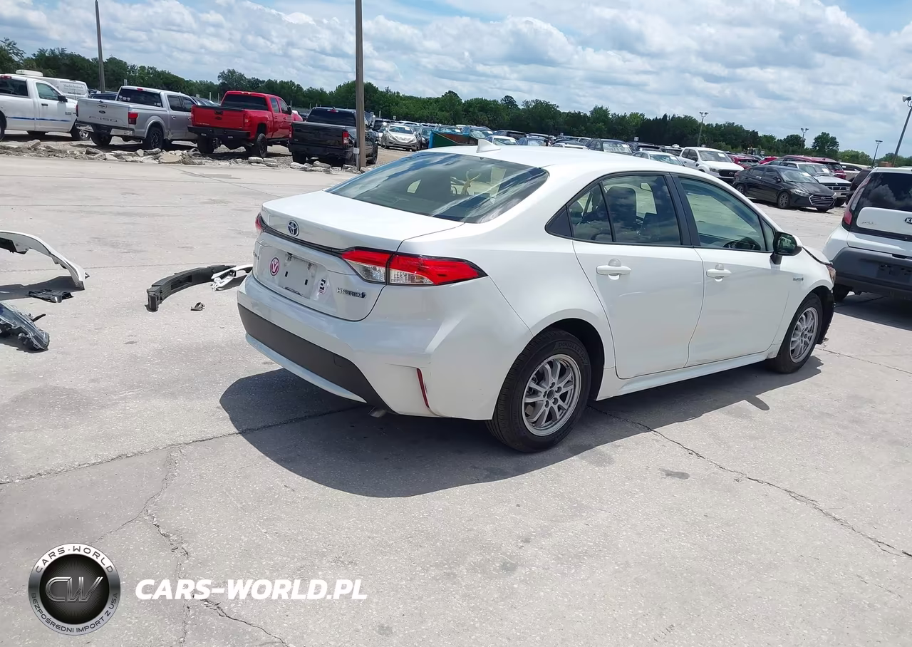 2021 Toyota Corolla Hybrid Le VIN:JTDEAMDE8MJ017578 - 4