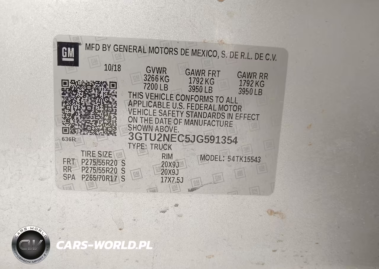 2018 GMC Sierra 1500 Slt VIN:3GTU2NEC5JG591354 - 9