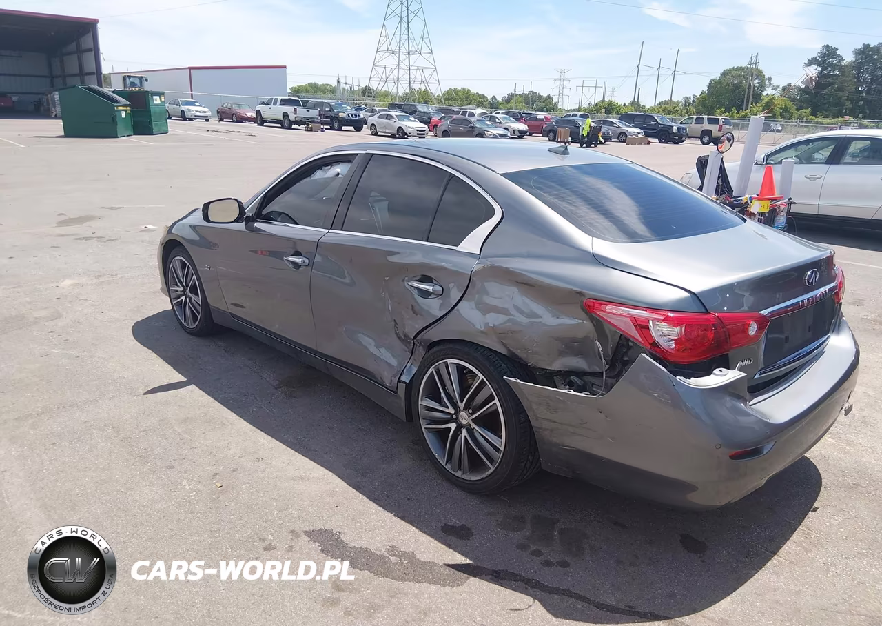 2014 Infiniti Q50 Sport VIN:JN1BV7ARXEM705939 - 3