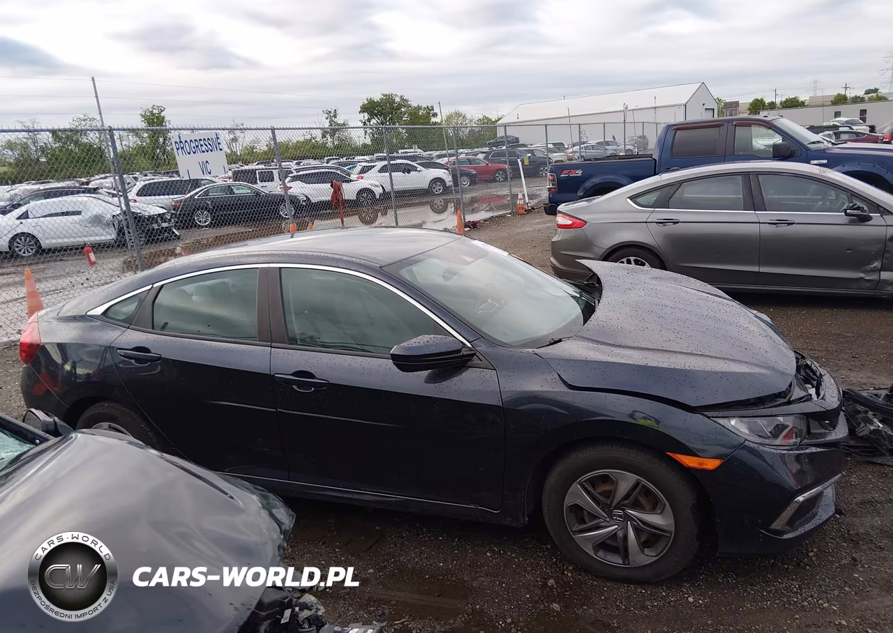 2020 Honda Civic Lx VIN:2HGFC2F6XLH567276 - 14