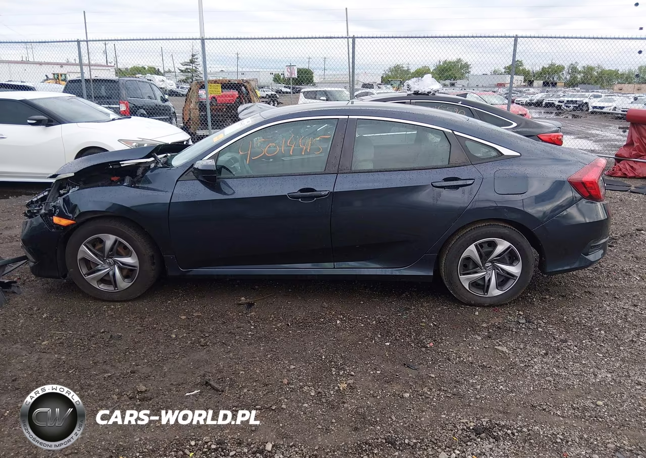 2020 Honda Civic Lx VIN:2HGFC2F6XLH567276 - 15